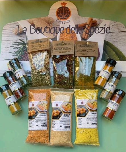 Click to Know Where Your Food Comes From – La Boutique delle Spezie®  Breading  - Origin: Italy - Supplying a Portfolio of Authentic Real Food and Ingredients for Home Dining - Office - Gym/Fitness - Street Food Cuisine & Home or Business Production with Italian Specialty Food Ingredients & Flavours from around the World.